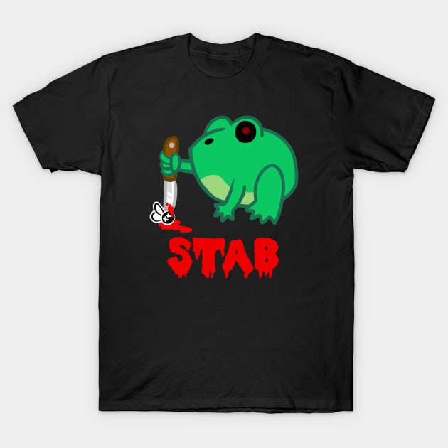 Stab Frog T-Shirt by SNK Kreatures